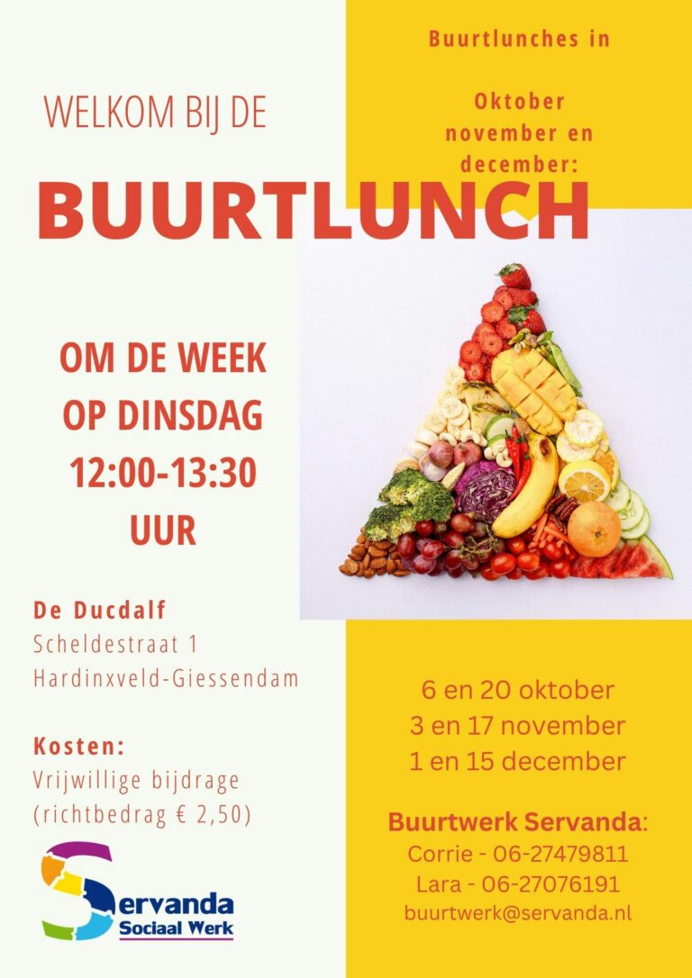 Geniet van een heerlijke lunch — markt-eten in Hardinxveld-Giessendam