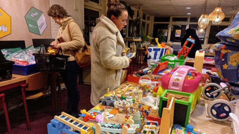Sinterklaas speelgoed ruilfeest in bibliotheek in Hardinxveld-Giessendam — festival in Hardinxveld-Giessendam